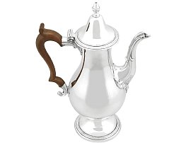 Large Sterling Silver Coffee Pot