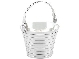 Sterling Silver Cream Pail