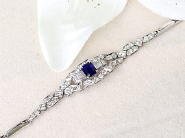 sapphire and diamond bracelet 