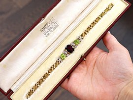 Gold Bracelet boxed