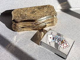 snuff box and vesta case 