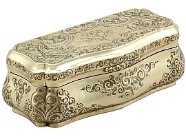 German Gold Snuff Box