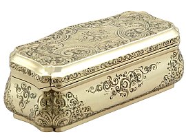 German Gold Snuff Box