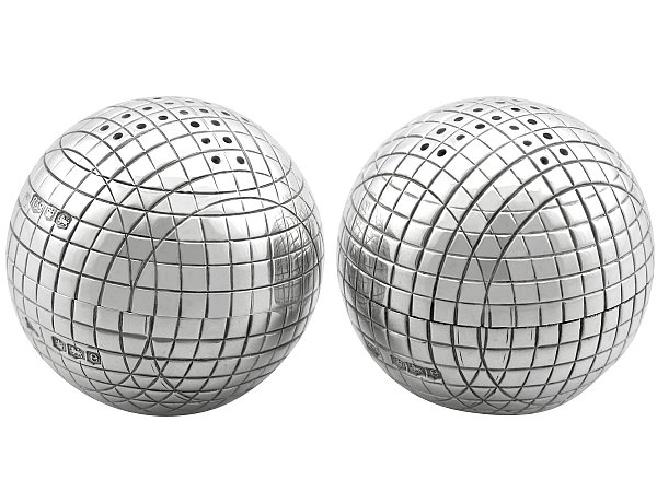 Sterling Silver Golf Ball Peppers