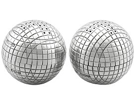 Sterling Silver Golf Ball Peppers