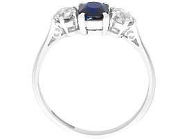 Sapphire Trilogy Ring