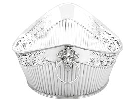 Silver Bread Serving Dish