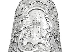 Victorian Silver Wager Cup detail