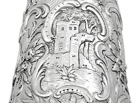 Victorian Silver Wager Cup detail