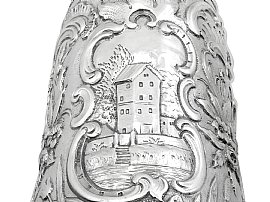 Victorian Silver Wager Cup detail