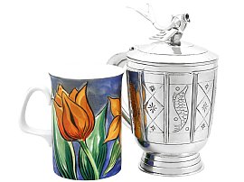 Arts and Crafts Silver Tankard