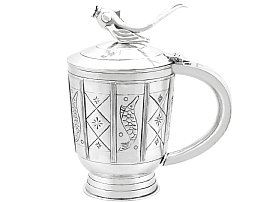 Arts and Crafts Silver Tankard