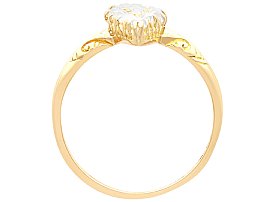 Marquise Shape Cluster Ring in Gold for Sale