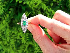 antique emerald ring