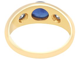 sapphire diamond ring