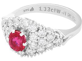 ruby diamond ring