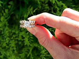 Wedding and Engagement Ring Set