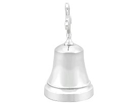 Cross Handle Silver Table Bell