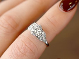 Modelling Old European Cut Diamond Engagement Ring