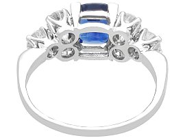 1930s Sapphire and Diamond Ring