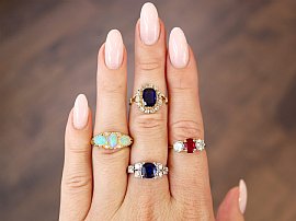 gemstone rings 