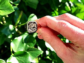 Yellow Gold Signet Ring