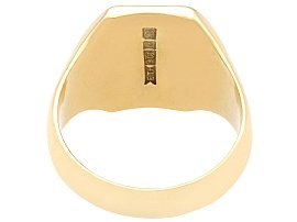 Antique Yellow Gold Signet Ring