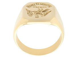 Antique Gold Signet Ring