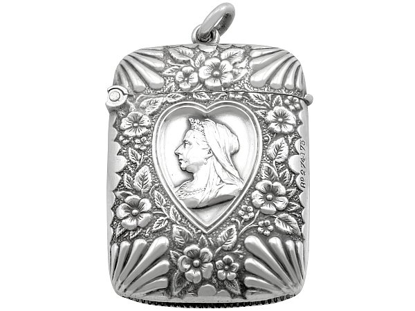 Royal Interest Silver Vesta Case