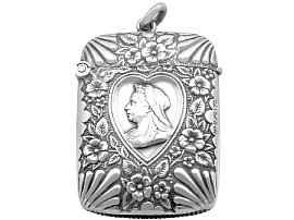 Royal Interest Sterling Silver Vesta Case