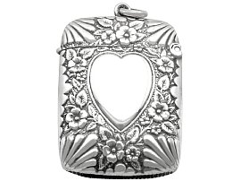 Royal Interest Silver Vesta Case