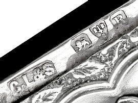 Royal Interest Silver Vesta Case hallmarks 