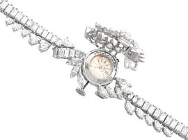 Luxury Diamond Watch Open