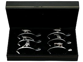 Vintage Sterling Silver Bird Napkin Rings