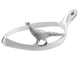 Silver Game Bird Napkin Rings