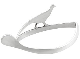 Silver Game Bird Napkin Rings