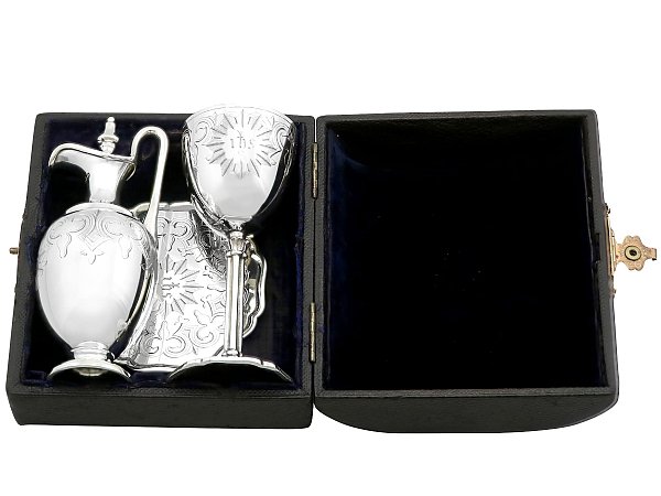 Silver Holy Communion Set