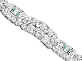 Art Deco Platinum Diamond Bracelet