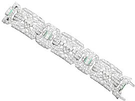 Art Deco Platinum Diamond Bracelet