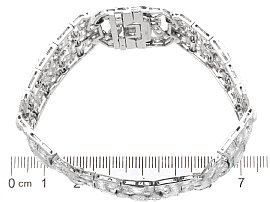 Art Deco Platinum Diamond Bracelet