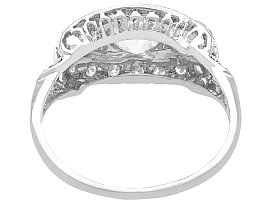 Platium Diamond Cluster Ring