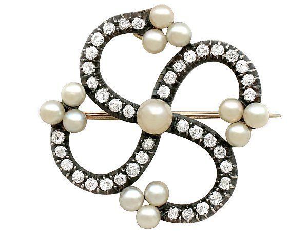 pearl brooch